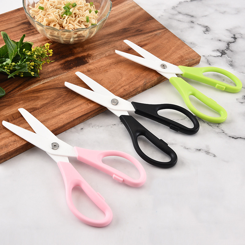 Baby Food Scissors - Tesoura afiada cerâmica de zircônia, 8