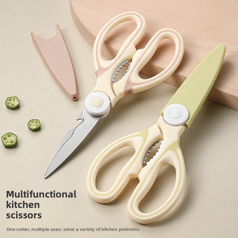 Baby Food Scissors - Tesoura de Cozinha Multiuso em Aço