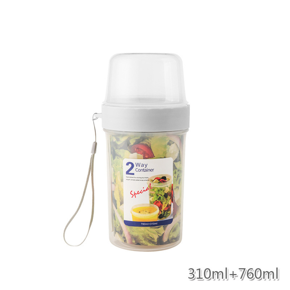 Baby Food Jars With Lids - Recipiente Portátil de Dupla Camada à