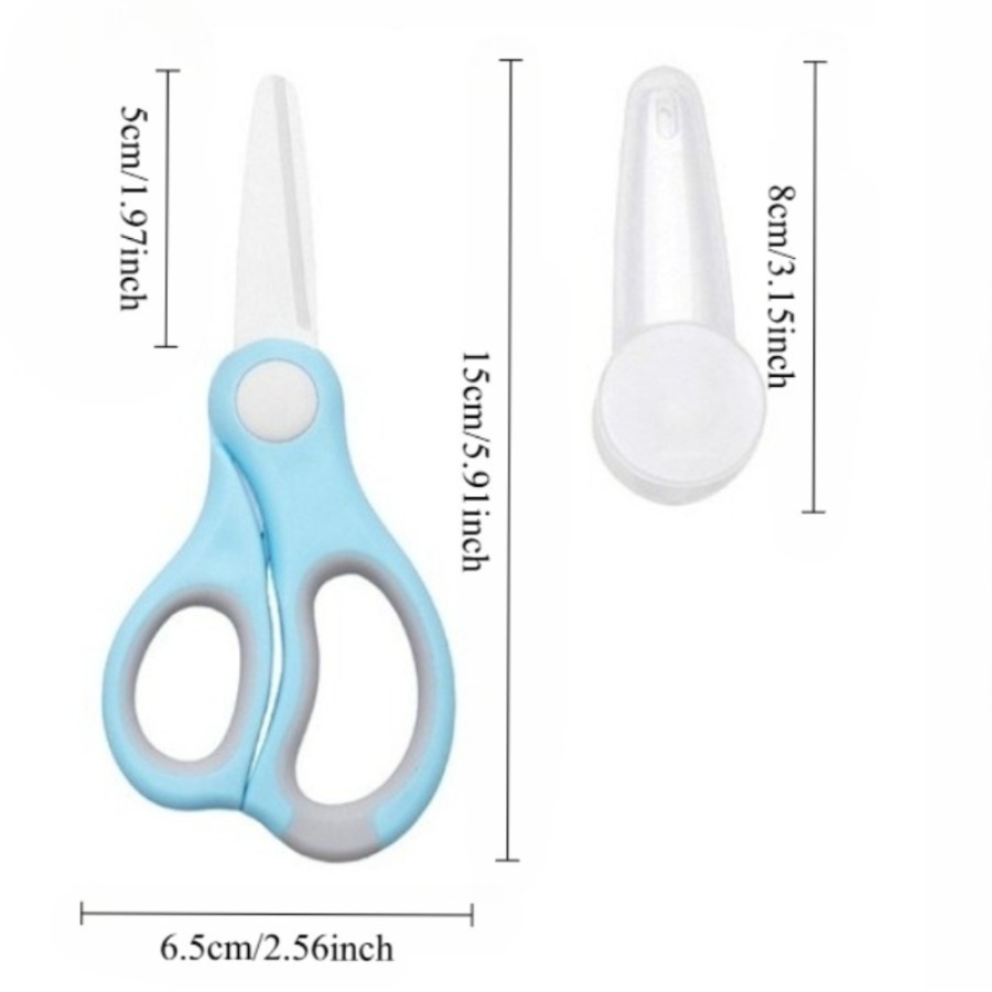 Tesoura para alimentos com res - Baby Food Scissors avaliação e preço