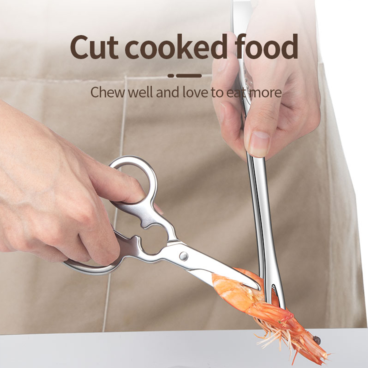 Tesoura para alimentos em aço  - Baby Food Scissors avaliação e preço