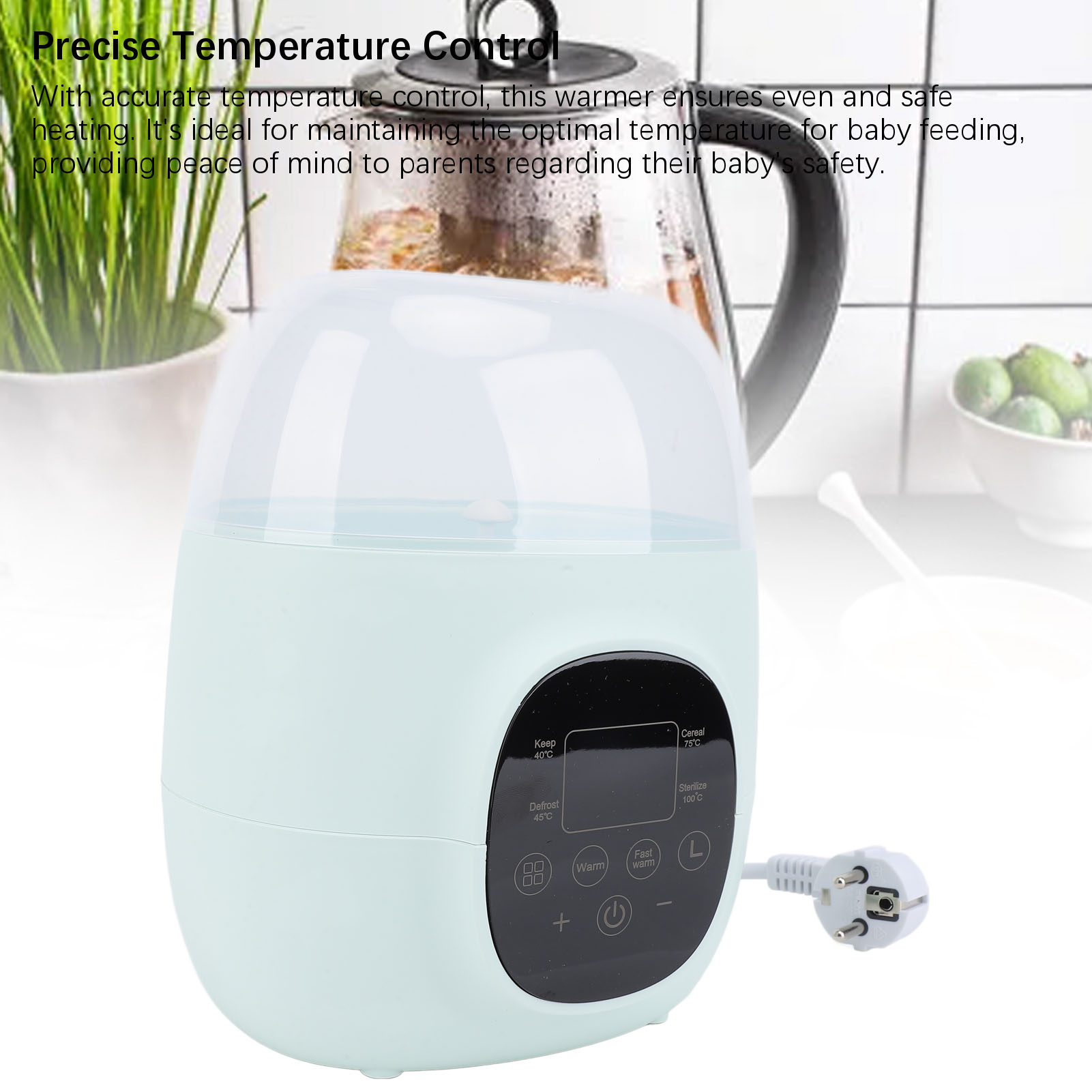 Aquecedor de mamadeira 200W PP - Baby Food Warmer avaliação e preço